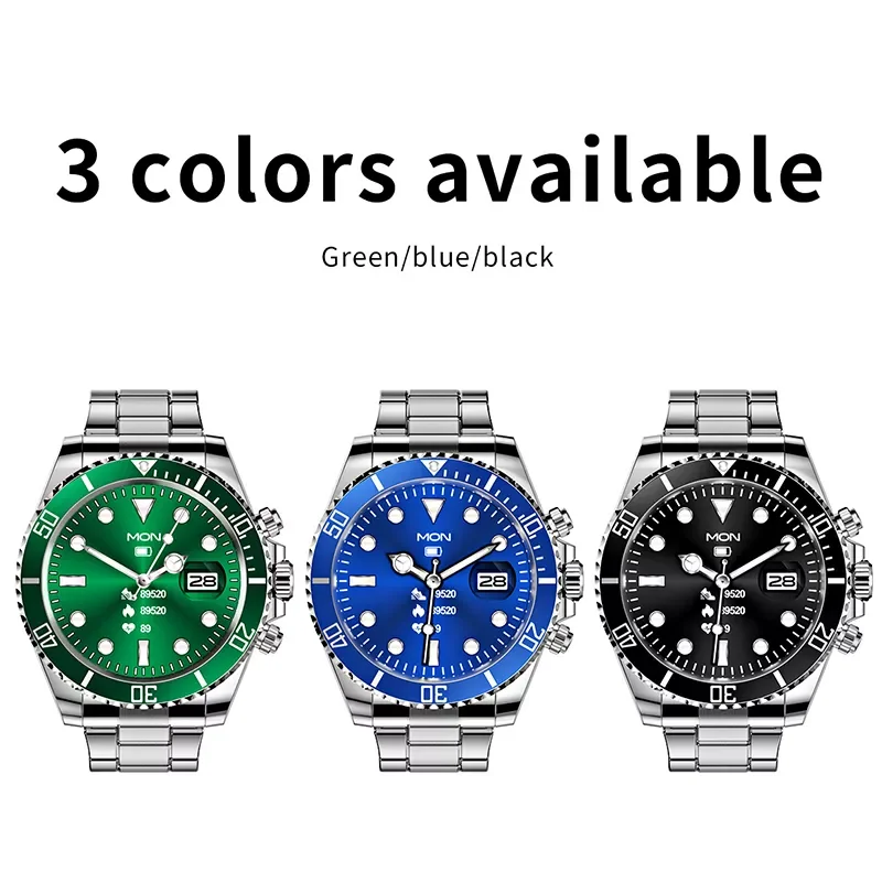 

Men Smart Watch Full Touch Screen Fitness Tracker sport Watch Waterproof Bluetooth Call For Android IOS Smartwatch Men