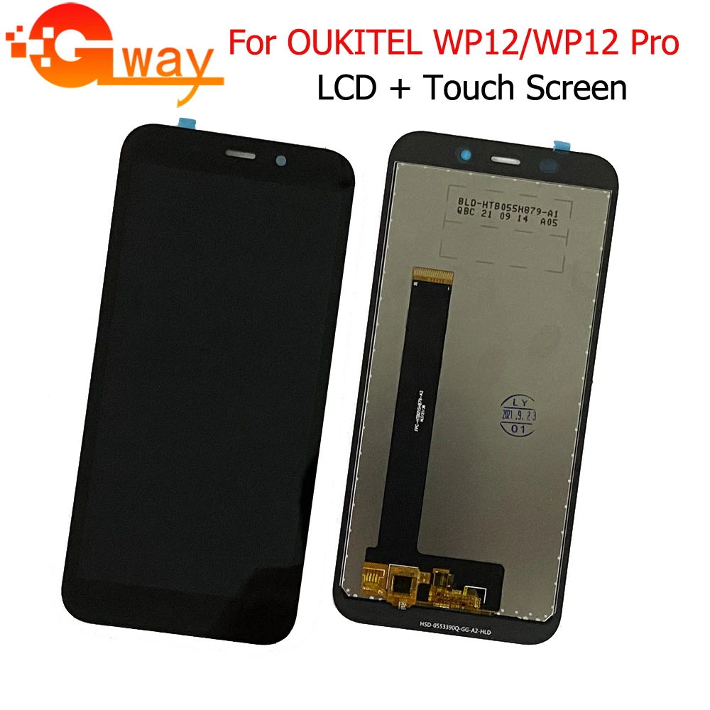 Протестированный Оригинальный ЖК-дисплей 5,5 дюйма для OUKITEL WP12, детали ЖК-дисплея для Oukitel WP12 Pro, ЖК-дисплей