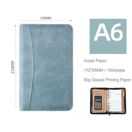 

Папка MOONBIFFY A5 из искусственной кожи