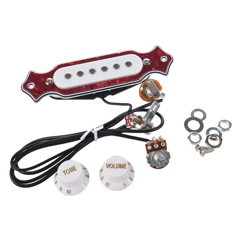 

4X Single Coil Magnetic Acoustic Guitar Pickup