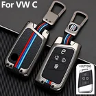 Чехол для ключа Volkswagen Magotan B8 Wei Lan Polo 9n Golf 4 3 5 6 6r 7 mk7 mk4 passat B5 B6 B8 B7 аксессуары для модификации ключа