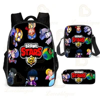 cartoon pencil new backpack game primo 3d student boys girls baby bag dynamike and star 6 to 19 year kids leon shoulder