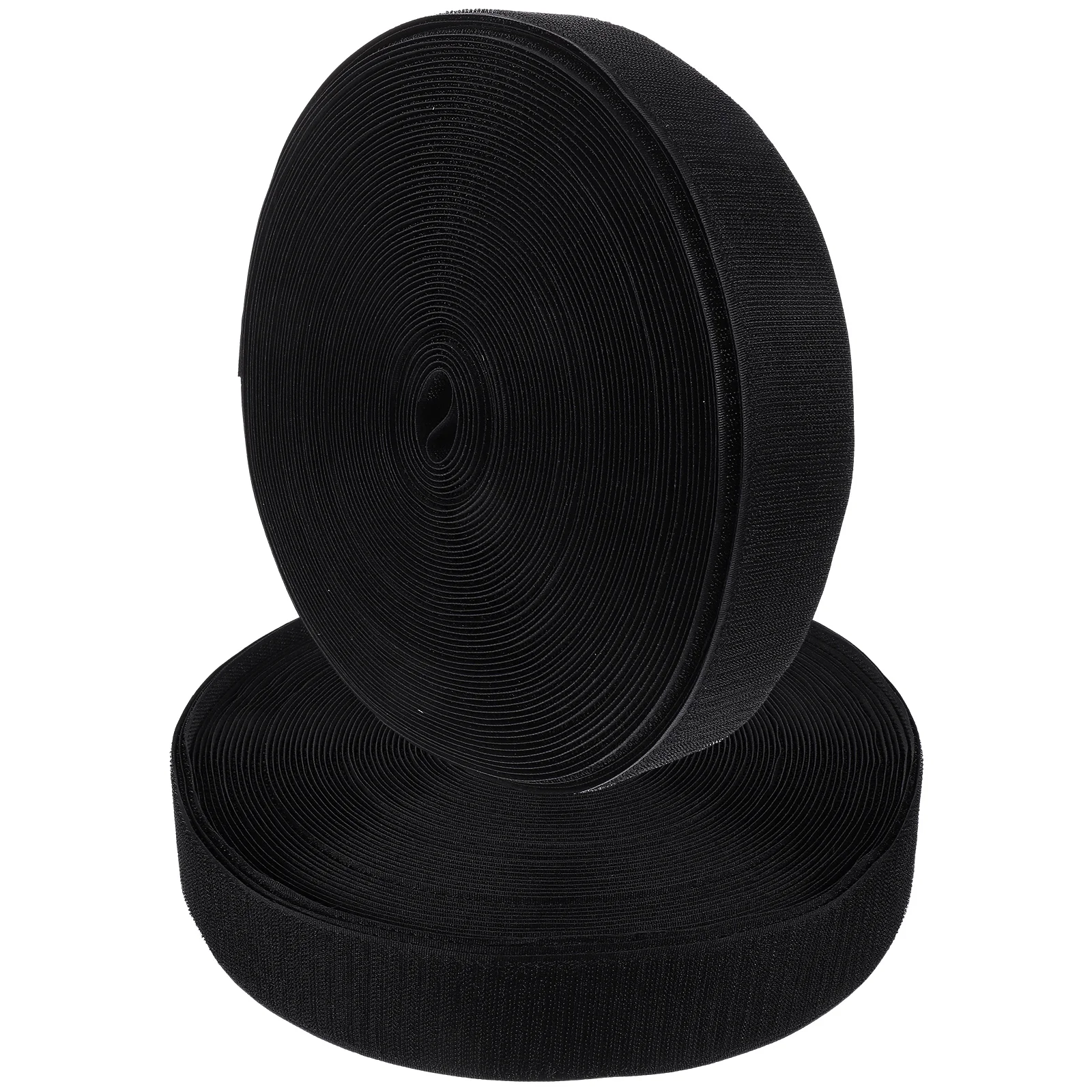 

2 Rolls Tape Hook Loop Sewing Crafts Straps DIY Projects Adhesive Clothes Fabric Nylon Strips