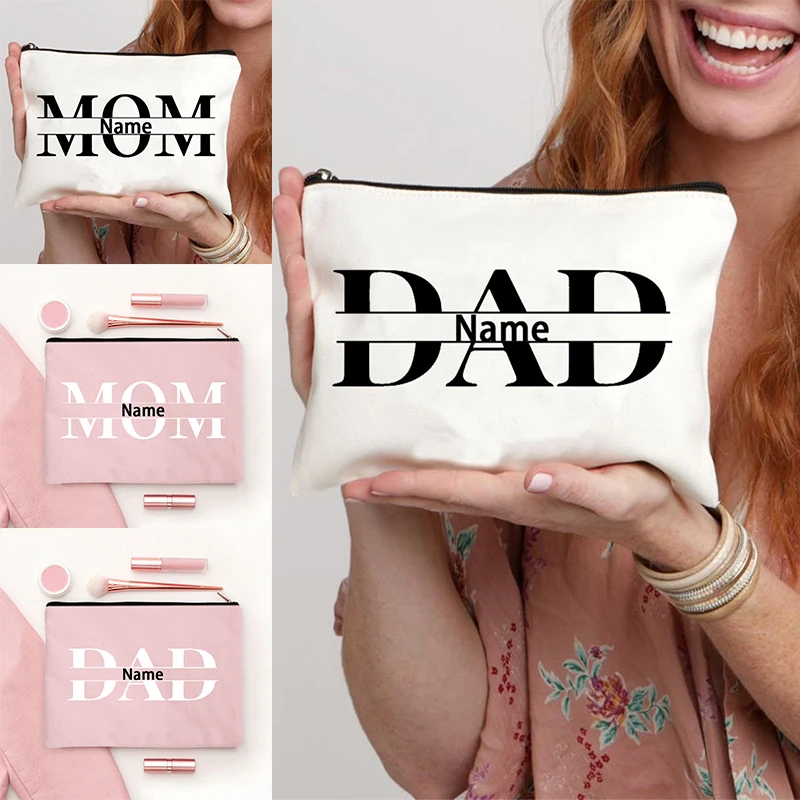 

2023 индивидуальное имя индивидуальный Карманный подарок для родителей уход за кожей сумка для хранения товары для путешествий ручной чемод...