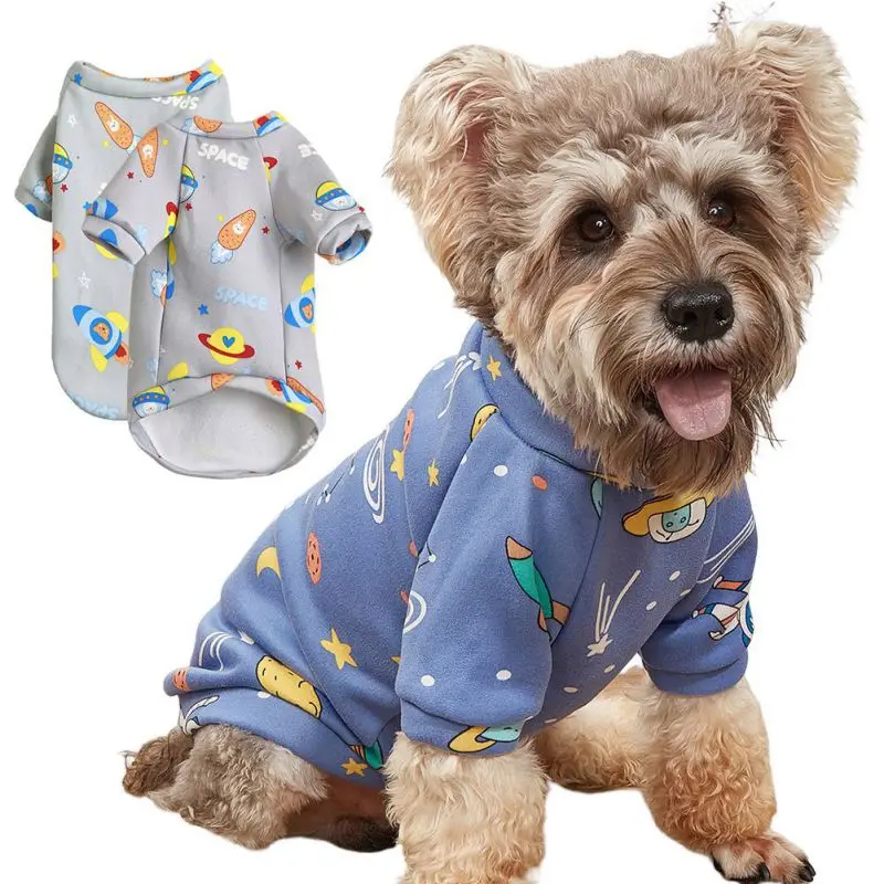 

Labrador Dog Sweatshirt Soft Cotton Dog Hoodies Sweatshirt Spring Autumn Dog Shirts for Medium Large Dog Clothes