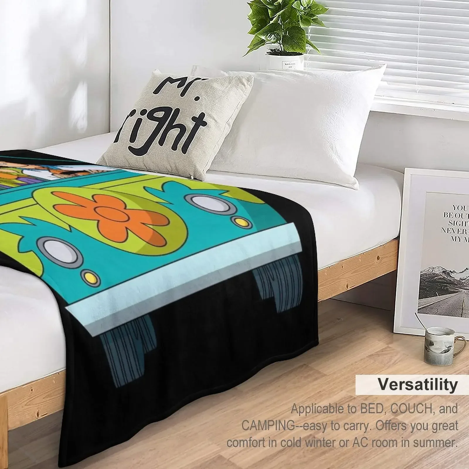 Новое одеяло Doo bi do dam da sezon 2 очень большое на Хэллоуин