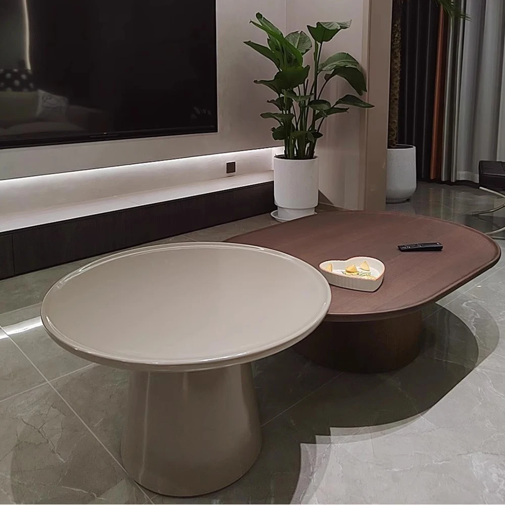 

Набор уникальных круглых кофейных столов в скандинавском стиле