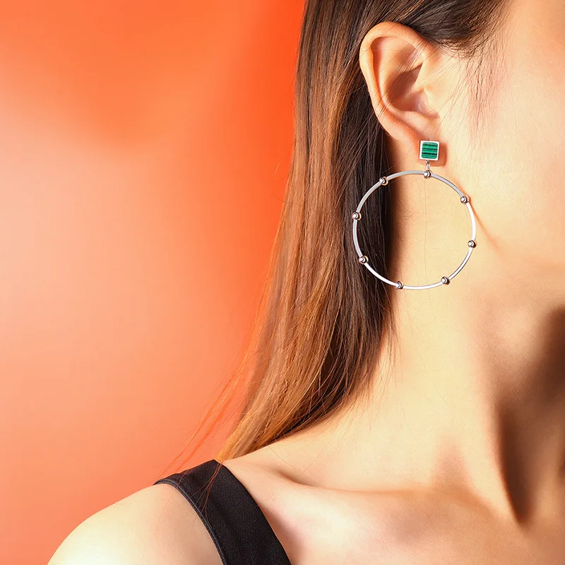 

G&D 2022 New Trend French Vintage Niche Design Gold Color Plated Stainless Steel Earrings for Women Jewelry Gift Wholesale
