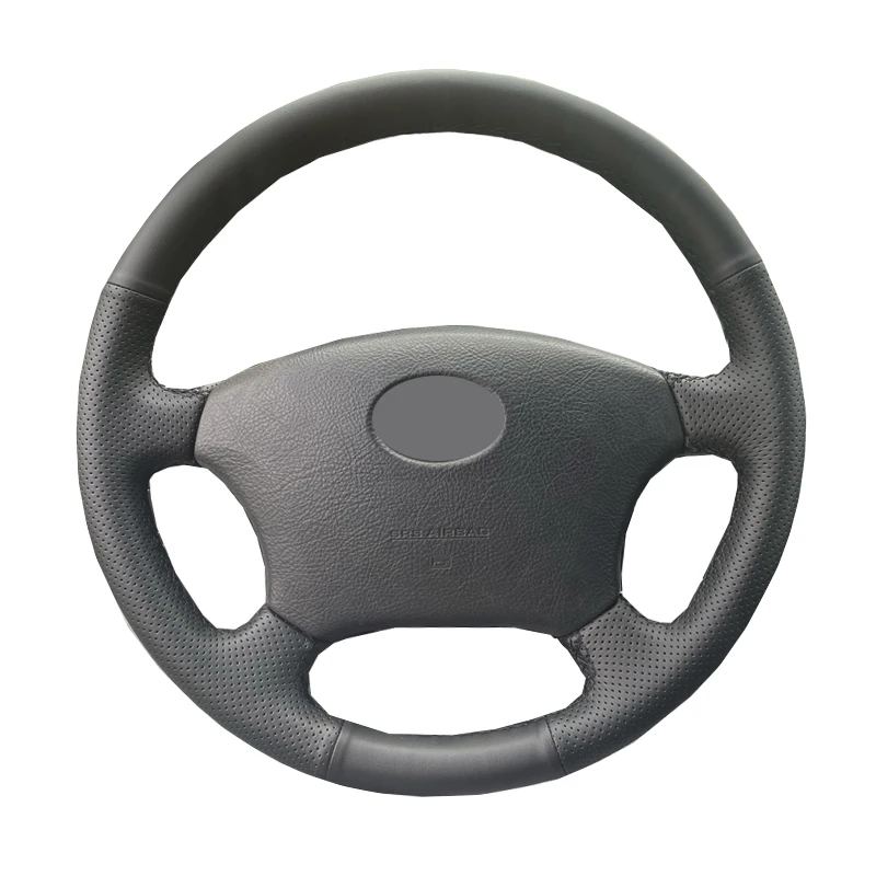 

Hand Sew Car Steering Wheel Cover Leather Suede For Toyota Land Cruiser Prado 120 2004-2009 Land Cruiser 1995-2007 Tacoma Hilux