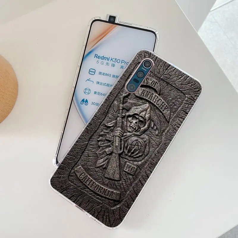 Чехол для телефона с изображением сыновей анархии США ТВ Samsung S21 A10 Redmi Note 7 9 Huawei P30Pro