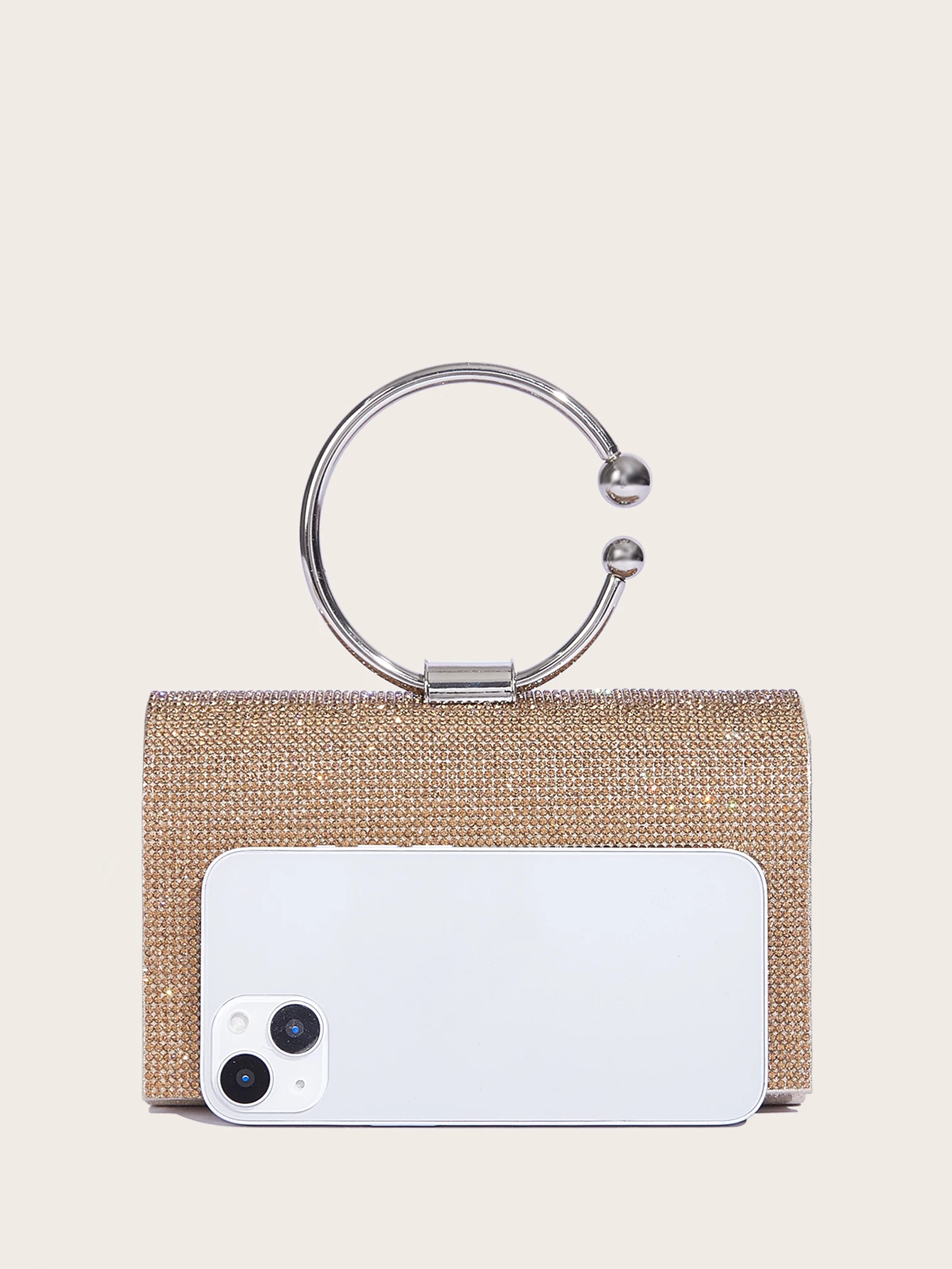 Элегантная Сверкающая Женская Вечерняя Сумка Стильный Кошелек Изысканный