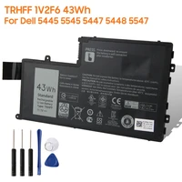 original replacement battery trhff 1v2f6 for dell 5445 5545 5447 5448 5547 inspiron 15 authentic laptop battery 43wh