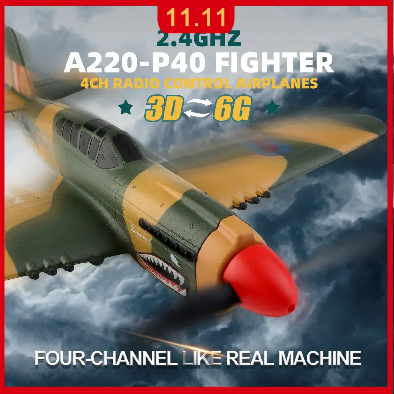 Цена Модель самолета WLtoys A220 на радиоуправлении, 2,4 ГГц, 6/3D трюков