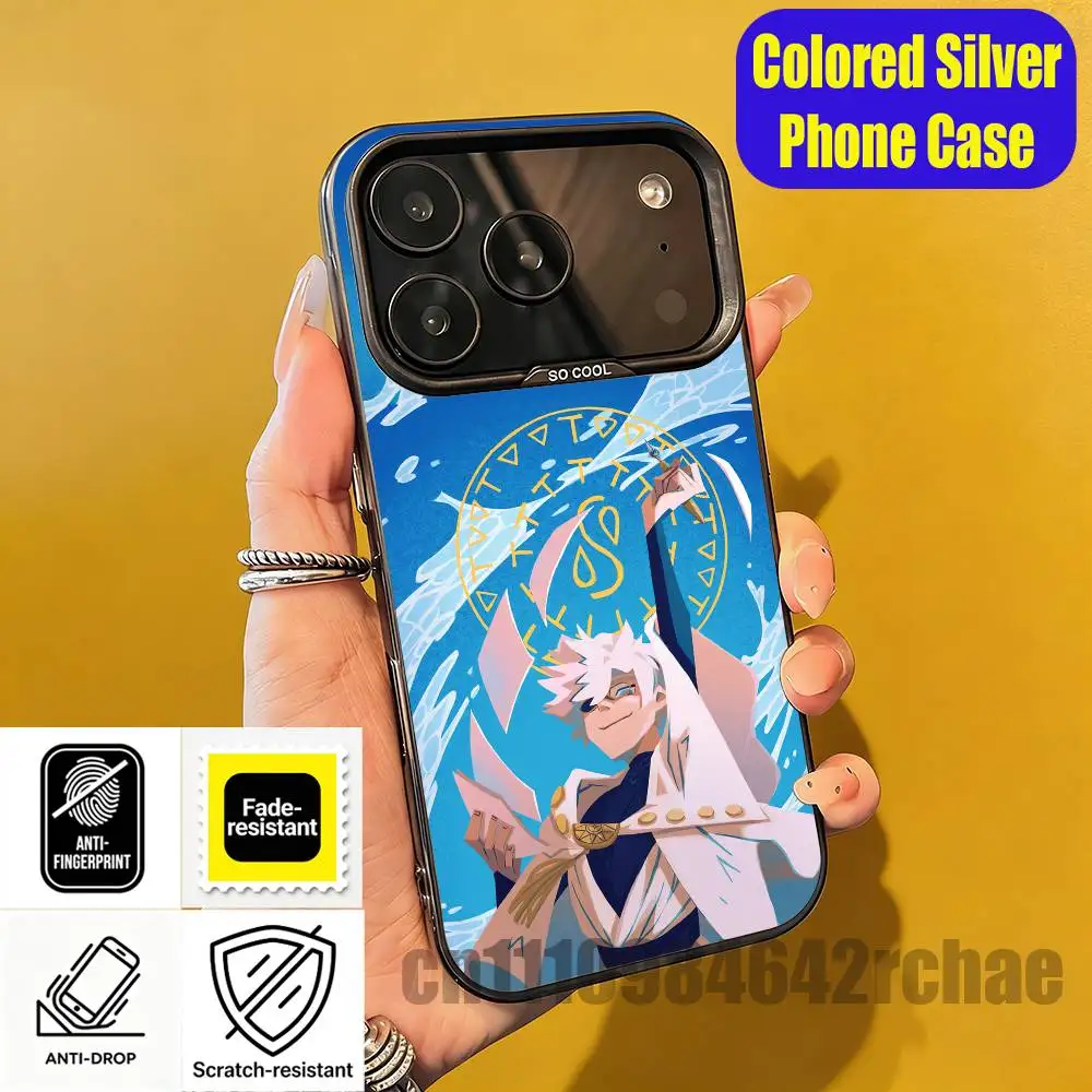 Фото Чехол для телефона Qifrey WHA Witch Hat Atelier для iPhone 14, 16, 12, 15, 13, 17, 11, E, Pro, Max, Plus, Air, Mini, DIY, цвет серебристый, корпус DIY №4
