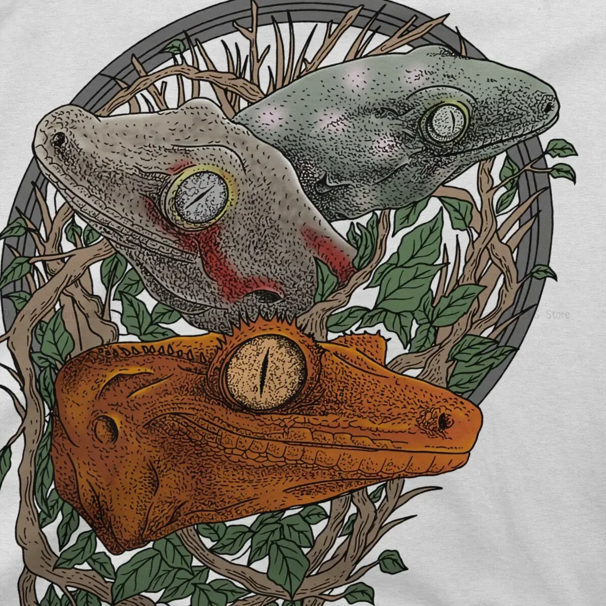 Футболка с каледонским хохлатым горголом и леахинаусом уникальная Повседневная