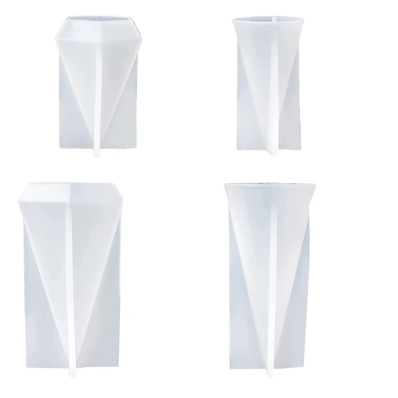 

4 Pcs Resin Mold,Jewelry Display Stand Ring Holder Silicone Mold For Resin Casting,Ring Stand Silicone Epoxy Resin Molds