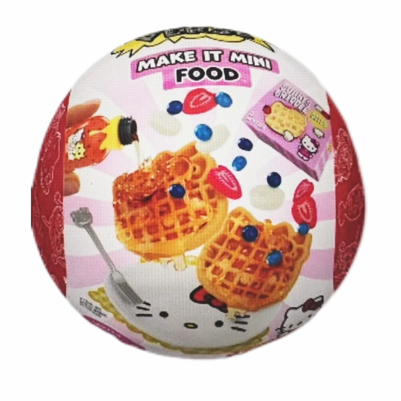 В наличии 2024 слепая коробка Miniverse серия Hello Kitty загадочная сделай сам Kt еда шар