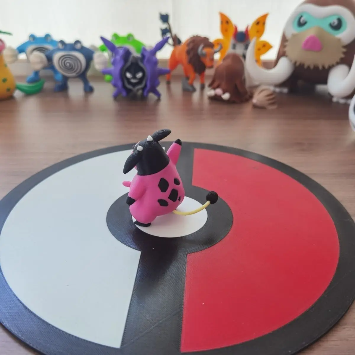 Новые Аниме фигурки покемона Miltank пропорциональный мир 1:20 Diy 3D печать кавайный