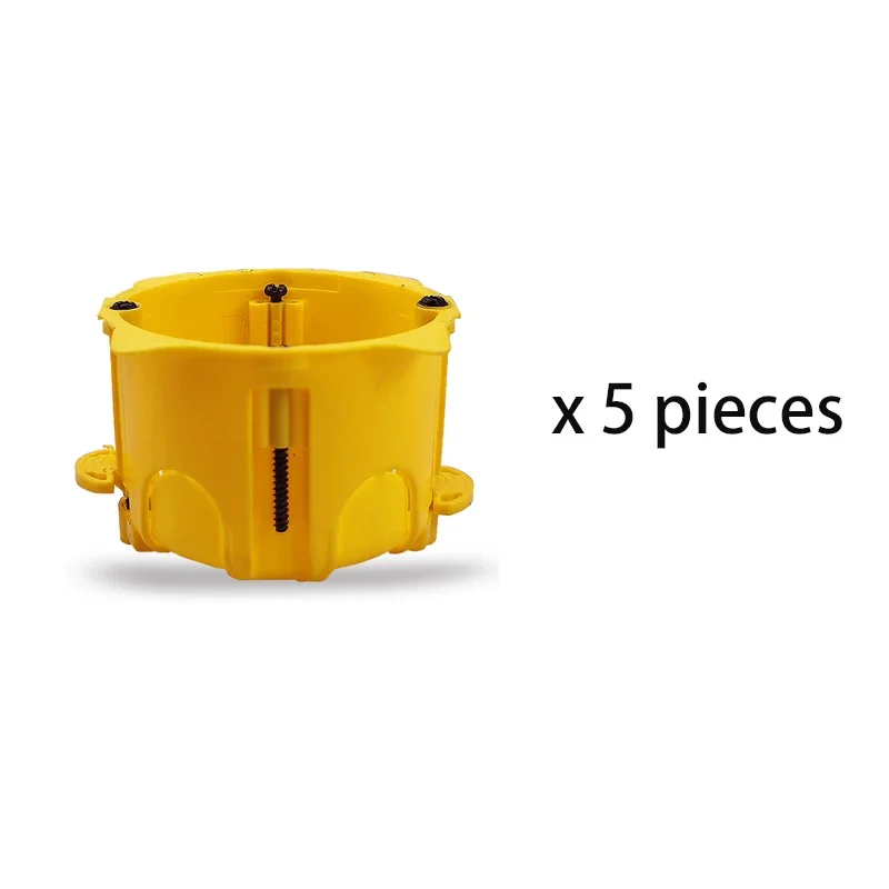 

Коробка для сухой стены ЕС 86, для гипсокартона, гипсокартона и бетонной стены, розетка для переключателя ЕС, кассета, электрическая коробка, чехол