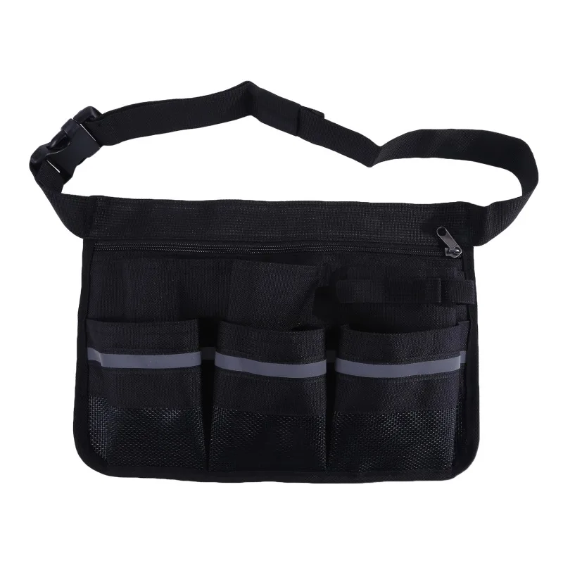 

Waist Bag Belt Pouch Waist Pocket Heavy Duty Oxford Tool Apron with 7 Pockets Electrician Gardening Tool Fanny Pack Heuptas