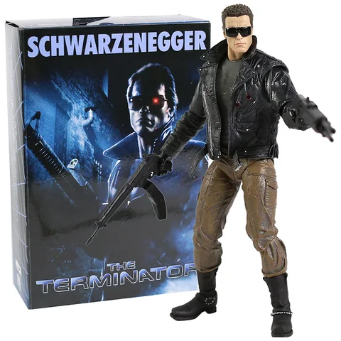 NECA Terminator - Ultimate Terminator Tech Noir, экшн-фигурка в масштабе 7 дюймов