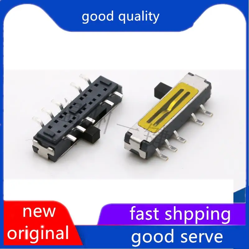 

10pcs original new MSKT-24D20T small toggle switch 10 pin 4-speed horizontal patch side sliding patch power switch