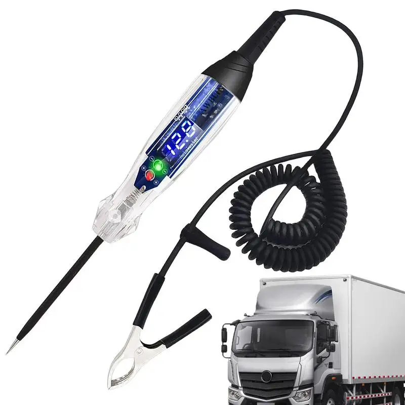 

Non Contact Voltage Detector Pen 3-60V DC Circuit Electrical Tester Detector LED Display Non Contact Power Cable Testing For