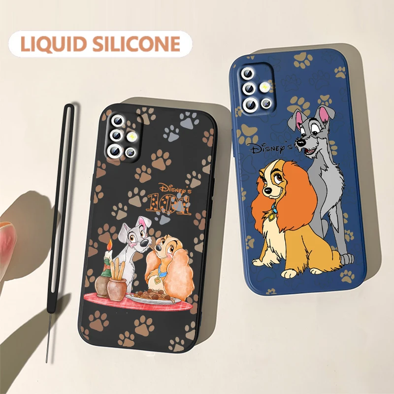 

Cartoon 101 Dalmatians For Samsung Galaxy A71 A51 A81 A91 A41 A31 A21S A11 A01 A50 A30 A20S Liquid Rope Phone Case Coque Capa