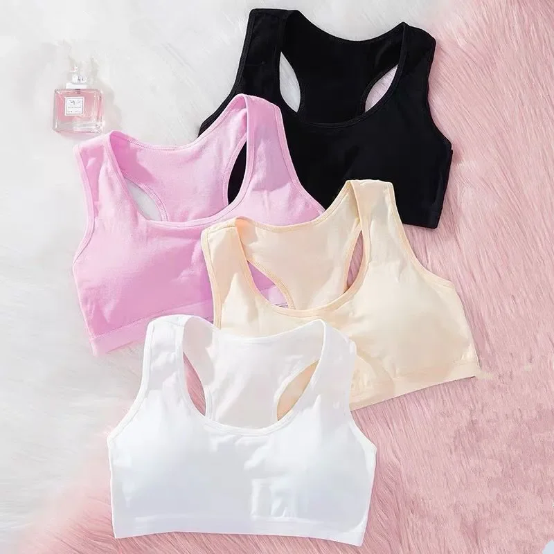 Детский бюстгальтер из 3 предметов тренировочный для девочек нижнее белье