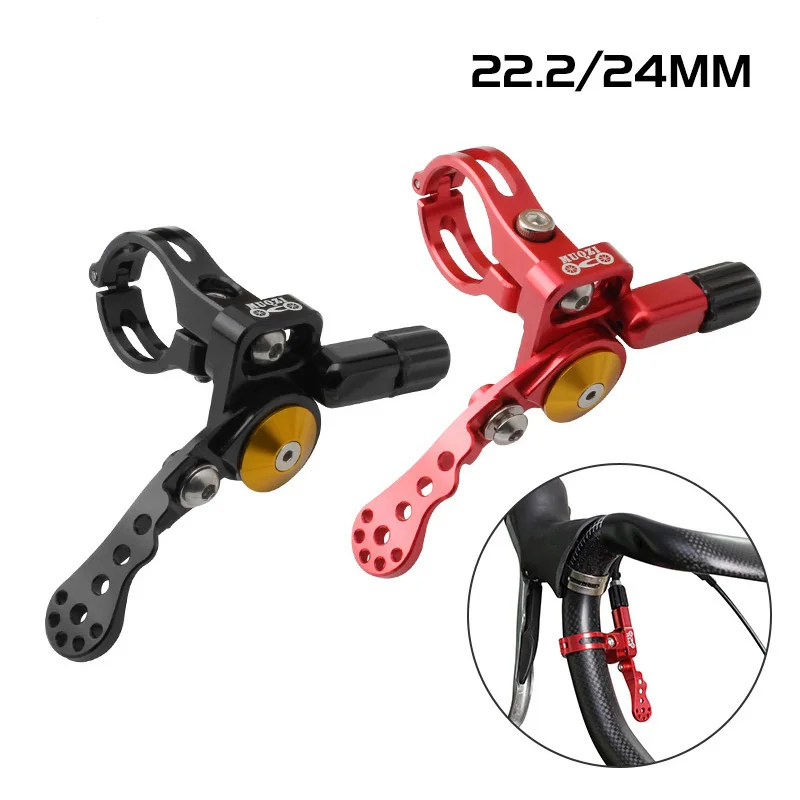 

Bicycle Dropper Post Lever Adjust Seat Height MTB Road Bike 22.2/24mm Dropper Seatpost Mechanical Remote Control Lever