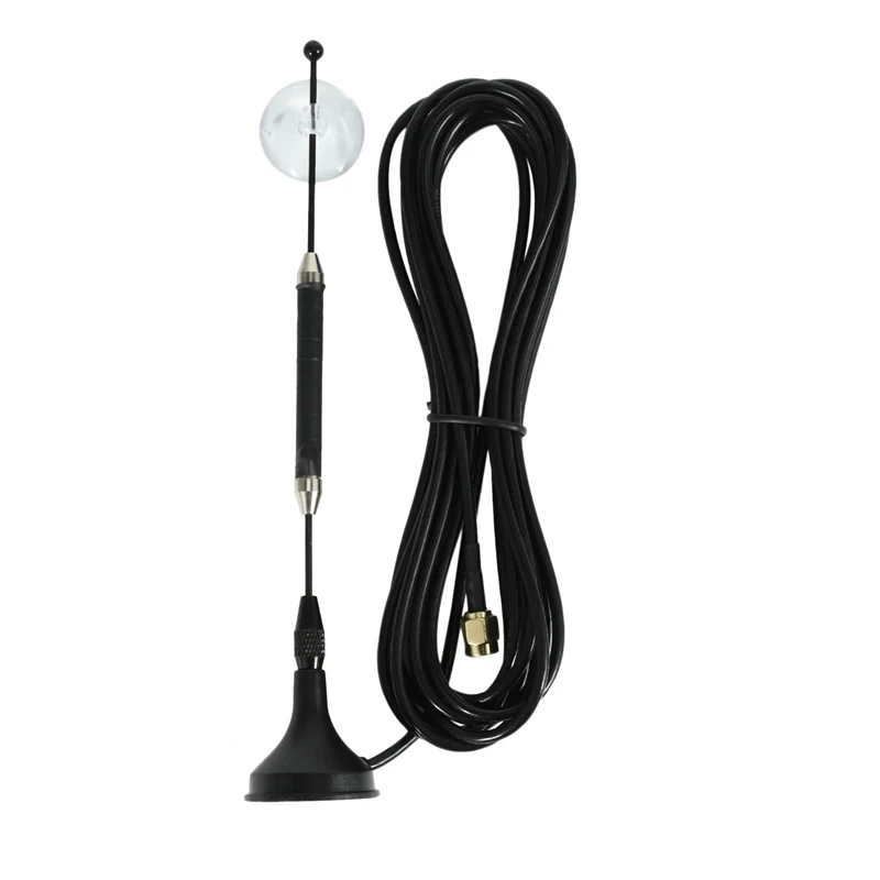 

4G Antenna SMA Antenna High Gain Suction Cup Antenna With Magnetic Base Connector GSM Signal Booster 3 Meter Cable
