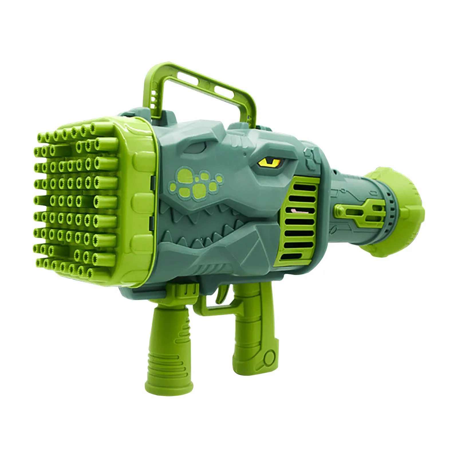 

Unisex Kinder 64 Hole Bubble Machine Dinosaur Bubble Colorful Lights Upgrade Automatic Bubble Machine Electric Bubble Machine