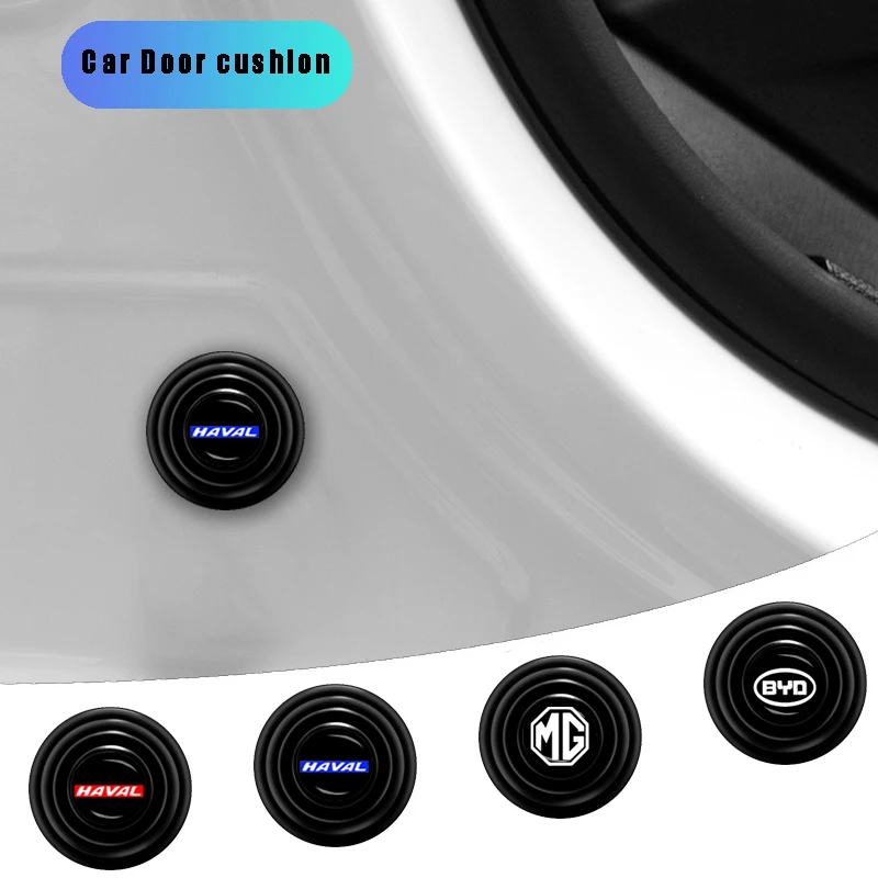 

4/10pcs Car Door Buffer Bumper Cushion Shock Absorbing Gaskets Sticker For Subaru Outback Forester Chiffon Impreza Legacy BRZ BS