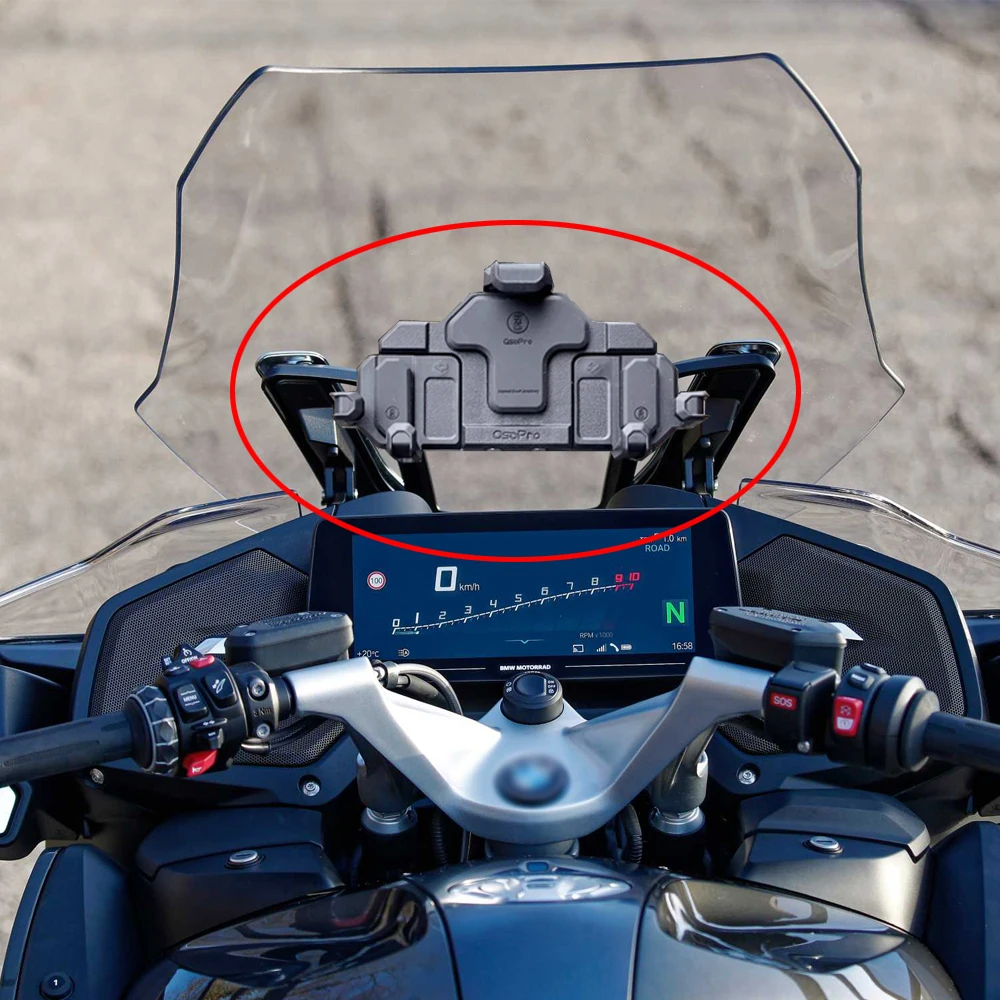 Мотоциклетный навигационный кронштейн GPS-крепление держатель для смартфона