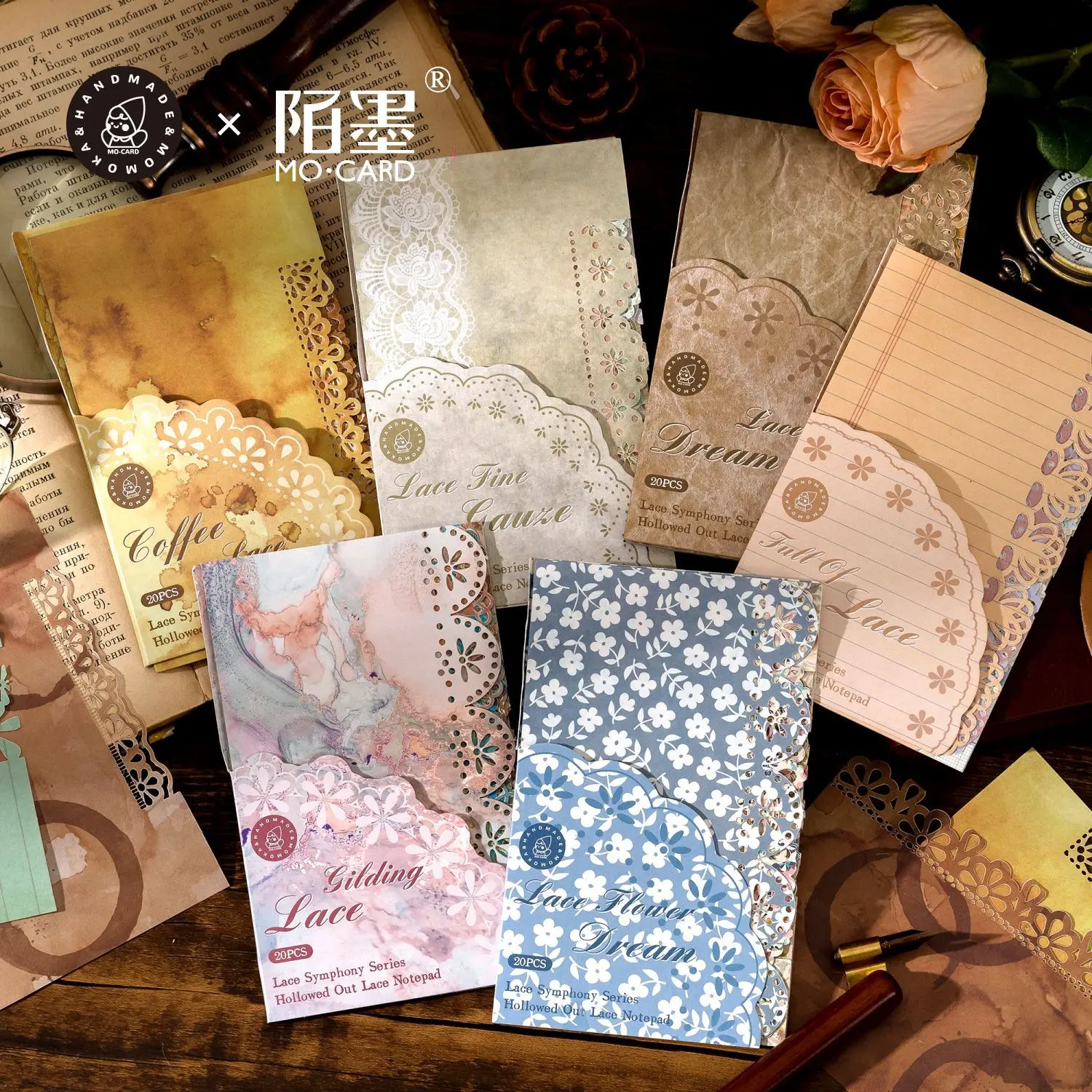 

Кружевной альбом для записей, 20 листов