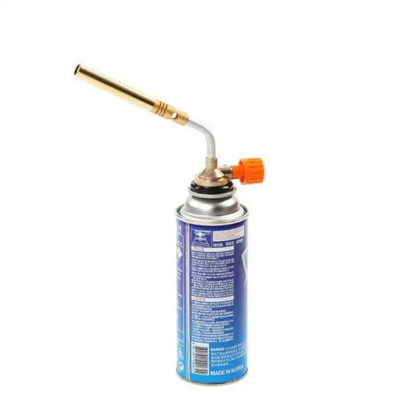 

Flame Gun Stainless Steel Reliable High Temperature Portable Outdoor Barbecue Flame Gun Nozzle Ignition Flamethrower Spray Gun