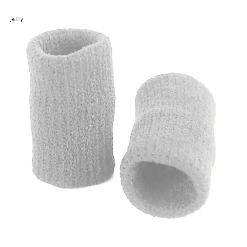 

448C 10Pcs/set Finger Compression Sleeve for Joint Relief Finger Sleeves Thumb Splint Brace Support Protector