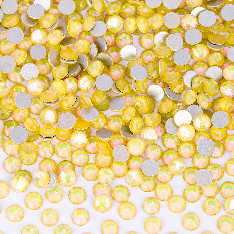 QIAO SS3-SS50 Стразы без горячей фиксации блестящие кристаллы и опала серия супер