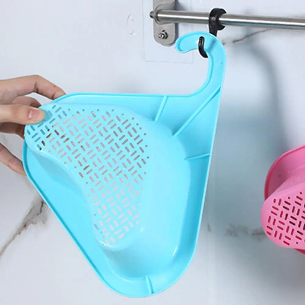 

Quick Drainage Lightweight Kitchen Triangle Sink Filter Washing Storage Basket for Kitchen