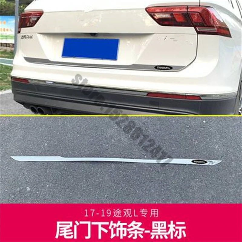 

For VW Volkswagen Tiguan MK1 MK2 2010 -2022 stainless steel Rear Trunk Lid Trim Cover trim Car Accessories