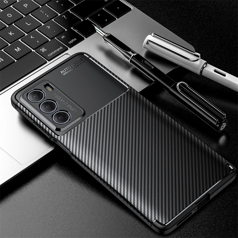 Carbon Fiber Cover For Motorola Edge S30 Case Silicone Funda For Motorola Edge S30 Ultra Thin Case For Moto Edge S30 X30 20 Lite