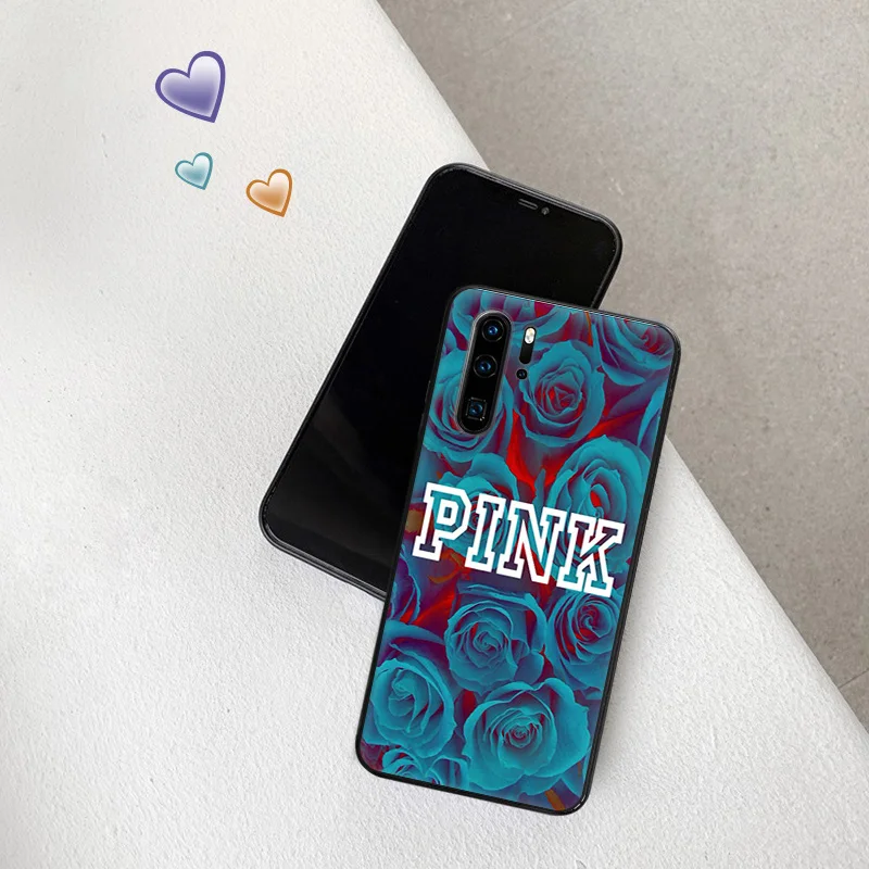 Силиконовый черный чехол для телефона Motorola G200 5G G30 G31 One Fusion с цветочным принтом