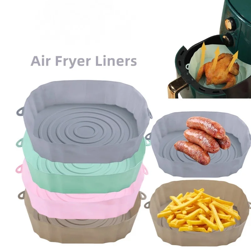 Силиконовая корзина airfrflyer силиконовая форма воздушные фритюрницы легко быстрое