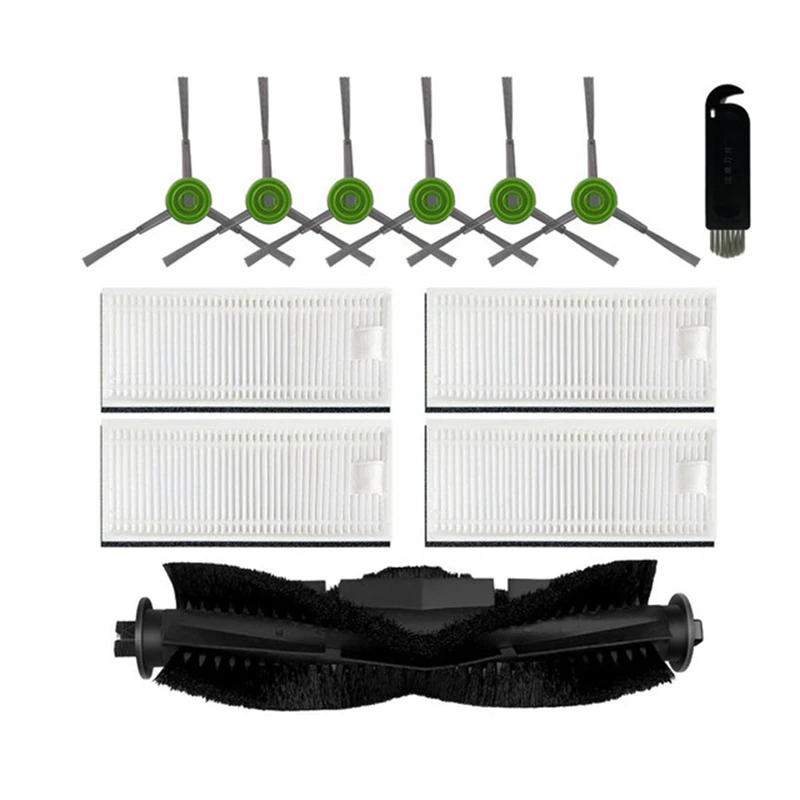 

12PCS For Thamtu G11 Robot Vacuum Cleaner Main Roller Side Brush Hepa Filter Replacement Spare Parts Accessories