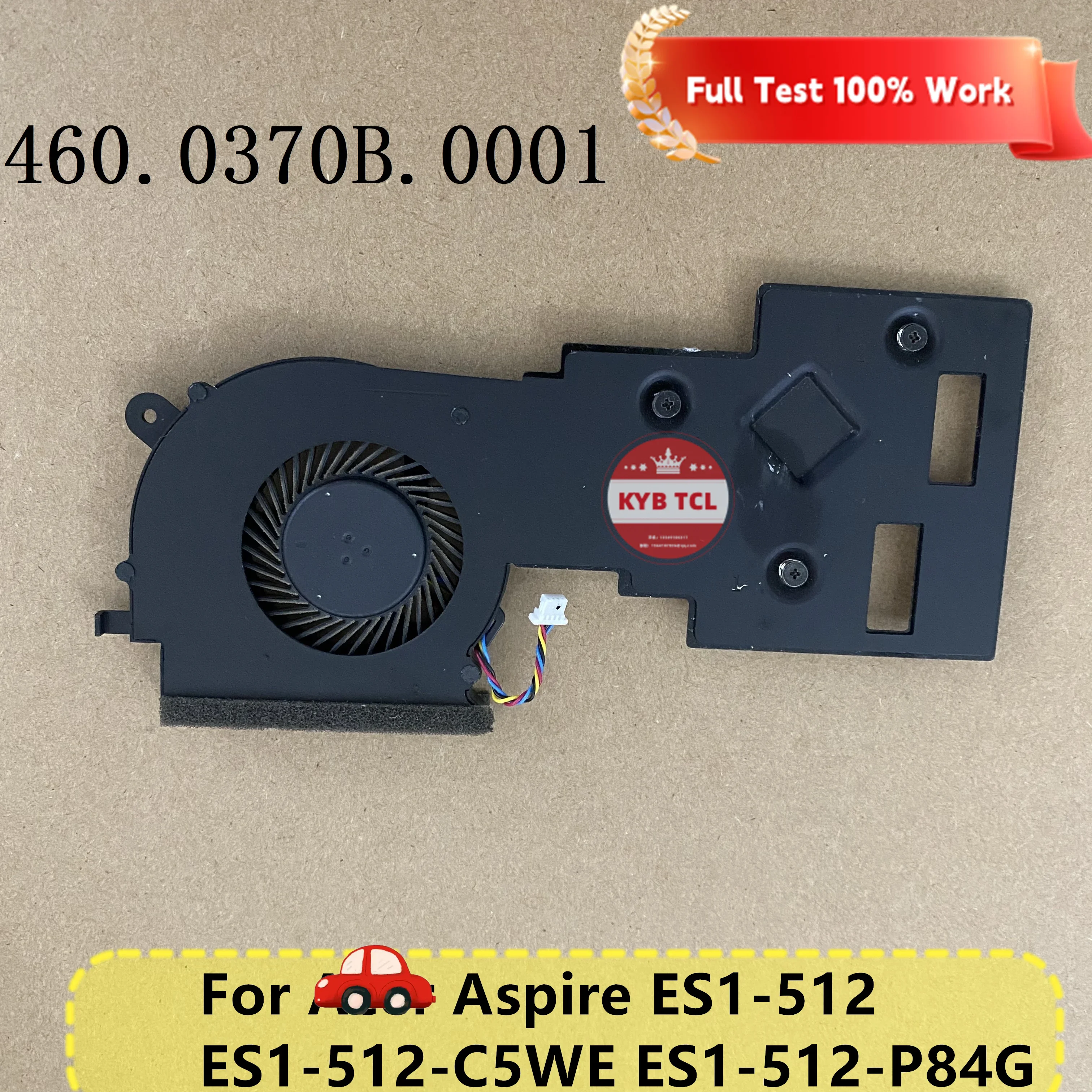 DTA4A204B0 Acer Aspire ES1-512 ES1-512- c5we p84g ноутбук подлинный охлаждающий вентилятор процессора