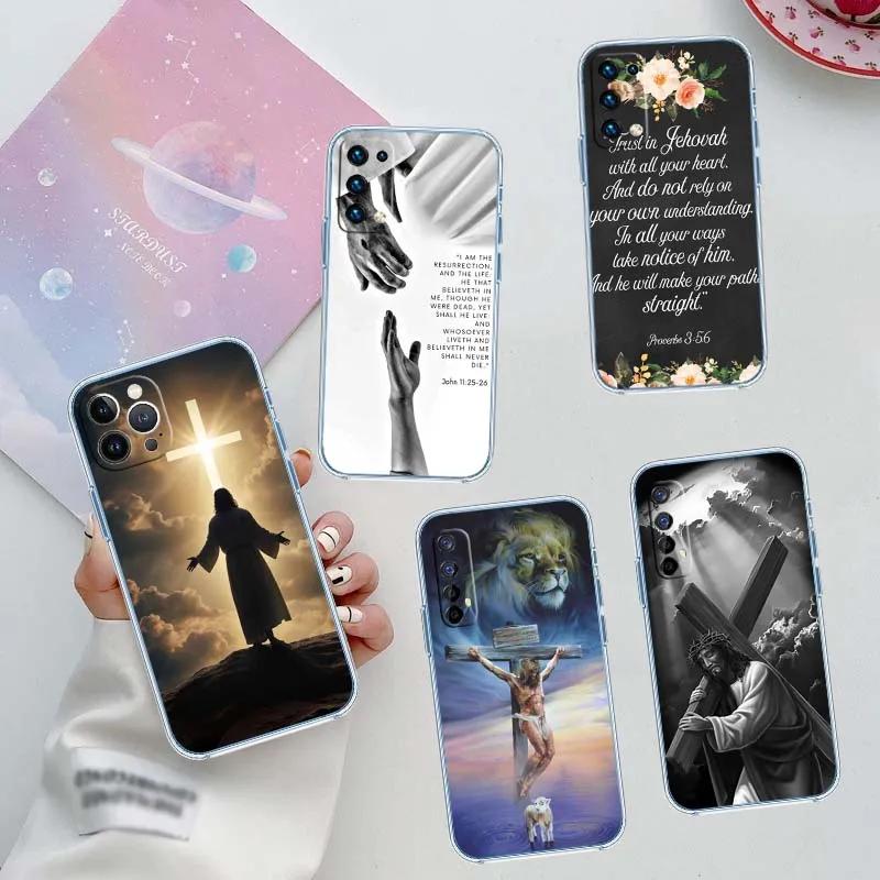 Библейский стиш Иисус крест Новый высококачественный чехол для телефона Moto Edge 40