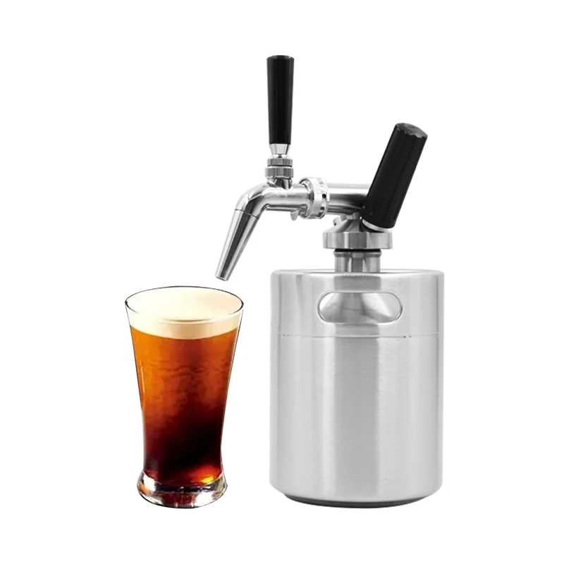 stainless steel nitro cold ice coffee brewer