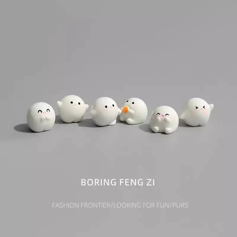 

Миниатюрные фигурки из полимера 6 шт.