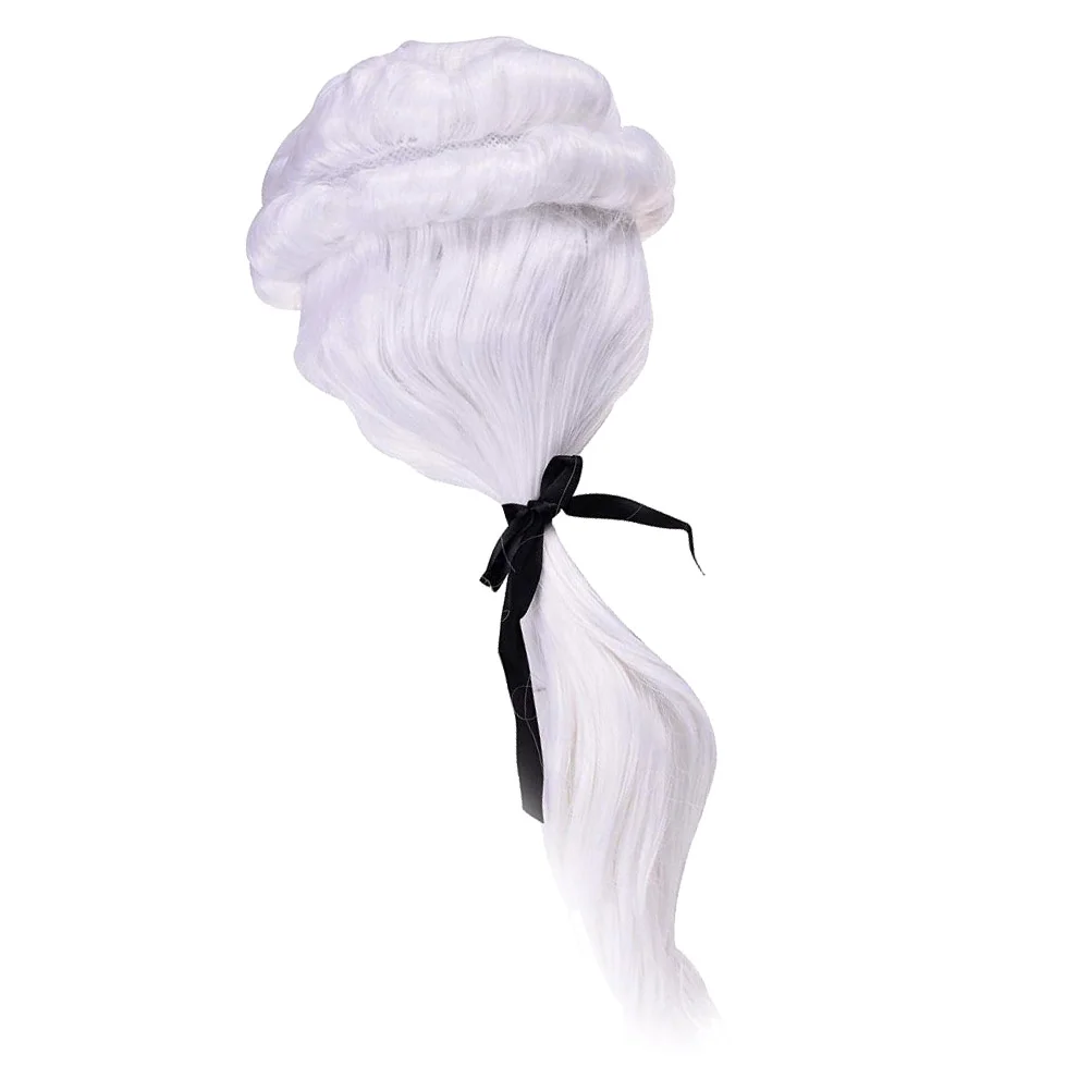 

Lawyer Judge Navideña Para Mujer George Costume Curly English Judge High Temperature Wire British Judges Wigs Child