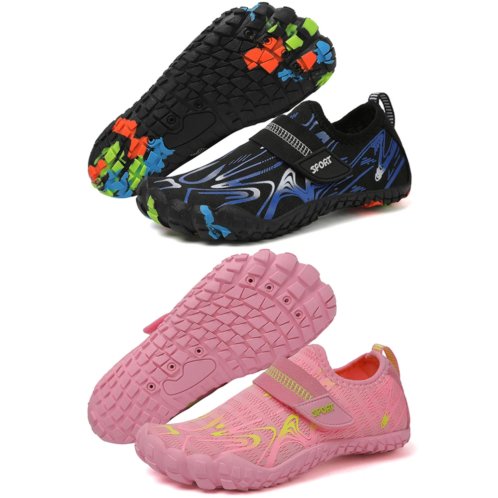 Детская пляжная обувь для воды быстросохнущая мягкая акваобувь девочек и